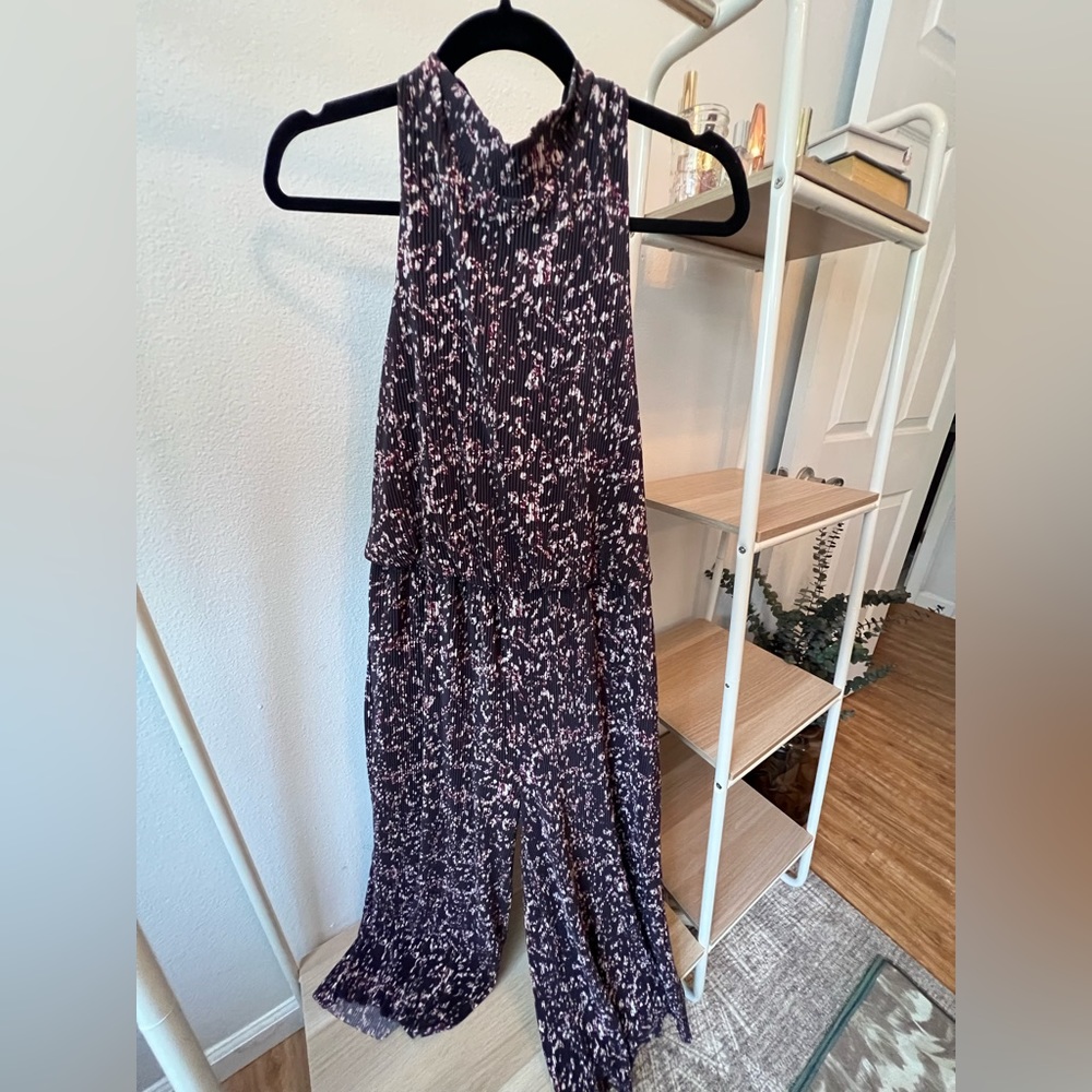 High neck jumpsuit